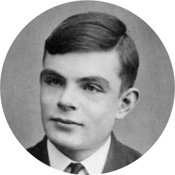 Portrait d'Alan Turing